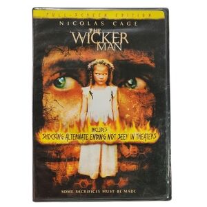 The Wicker Man Full-Screen  Nicolas Cage Alternate Ending Factory Sealed DVD NEW